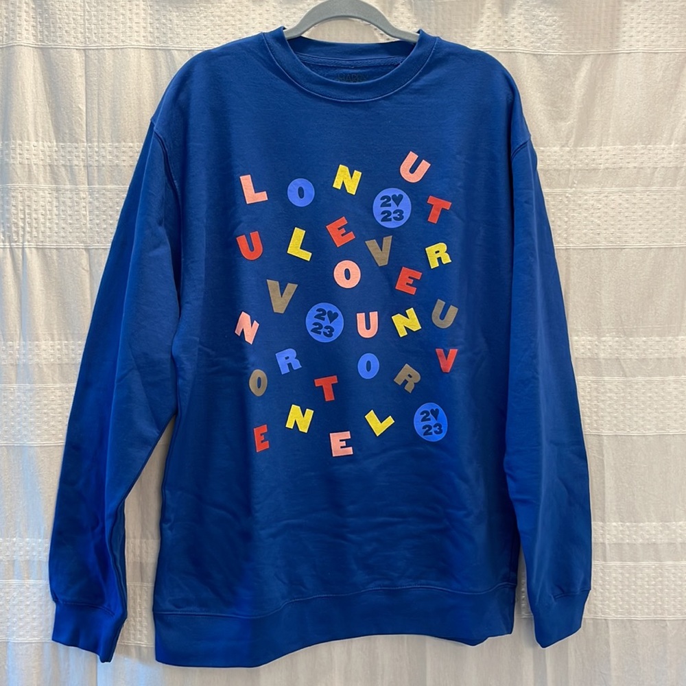 Harry Styles Love on Tour 2023 Authentic Crewneck (Blue)